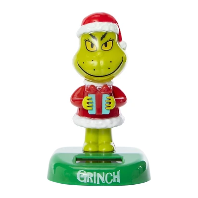 holiday solar bobble-head