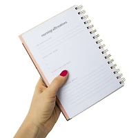 hardcover guided journal 8in x 6in