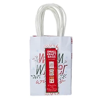 holiday small gift bag 6-pack 4.5in x 6.5in