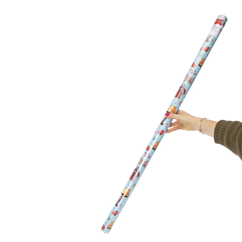 classic holiday wrapping paper 3.33ft x 5yd