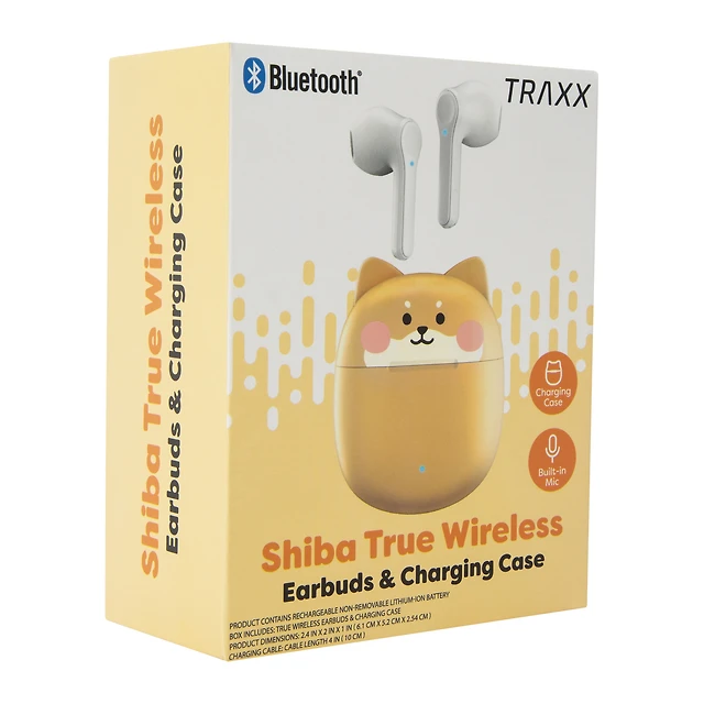 Five Below Critter bluetooth® true wireless earbuds with mic