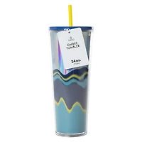 Iridescent Ombre Tumbler 24oz