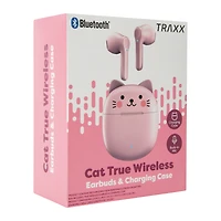 critter bluetooth® true wireless earbuds with mic & charging case