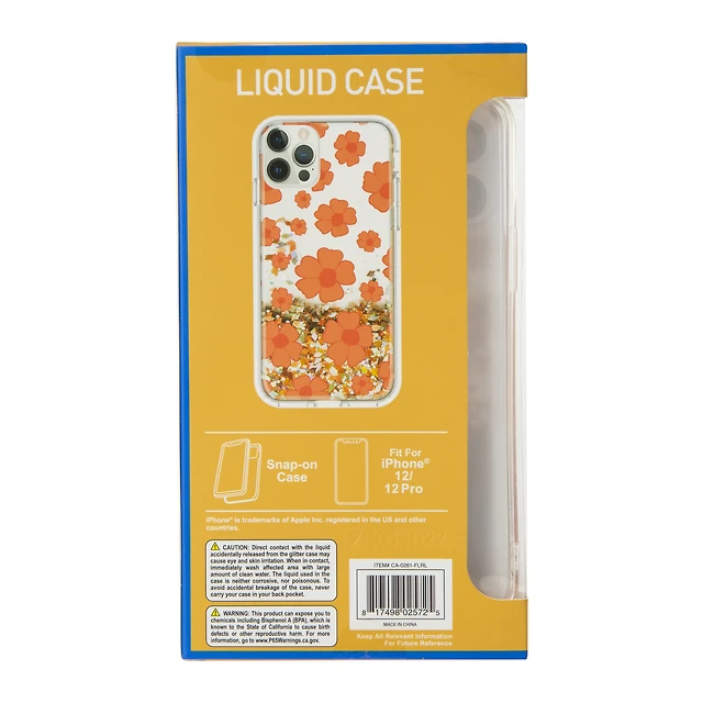 Five Below IPhone 12 Pro®/12® liquid glitter phone case at