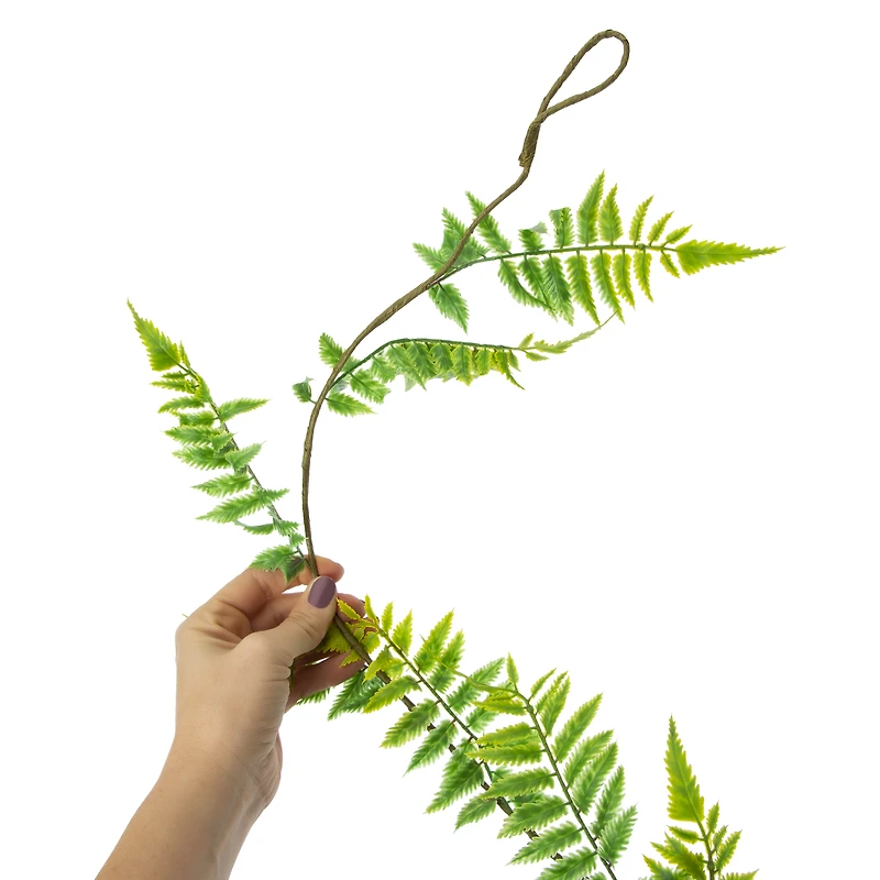 faux greenery garland 72in