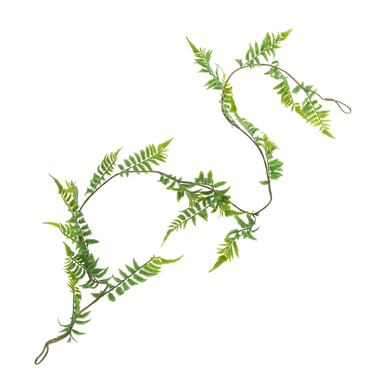 faux greenery garland 72in