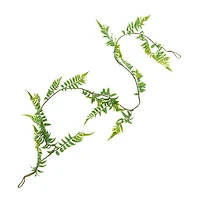faux greenery garland 72in