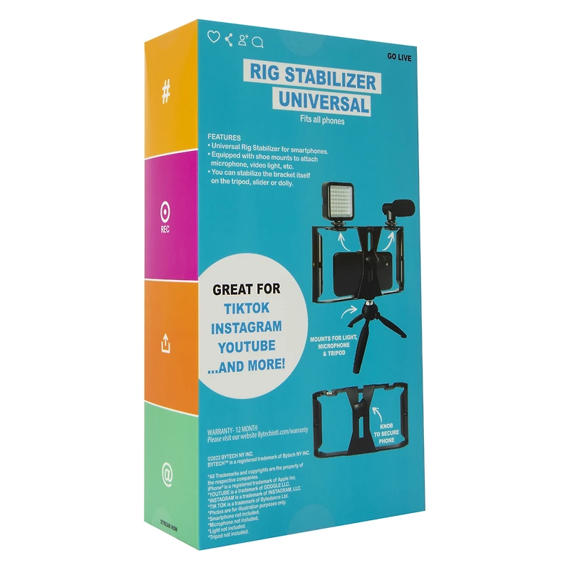 universal phone rig stabilizer for video