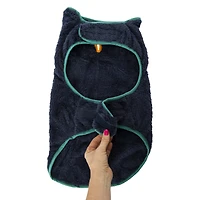 navy blue coleman® fleece zip dog jacket