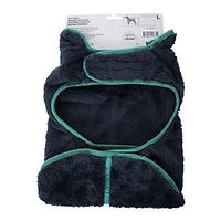 navy blue coleman® fleece zip dog jacket