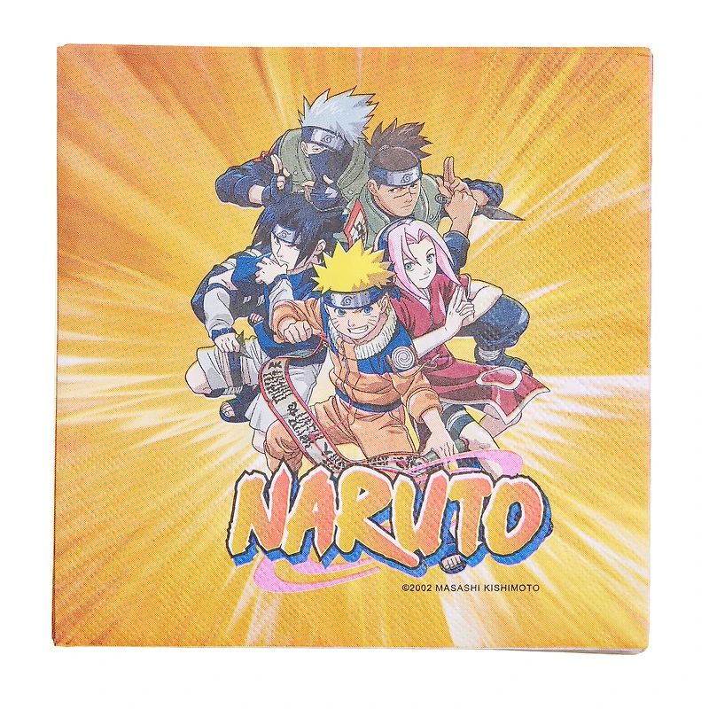 Naruto Shippuden™ Large Napkins 16-Count