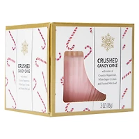 3oz boxed 'crushed candy cane' scented candle