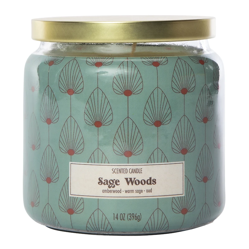 14oz scented jar candle