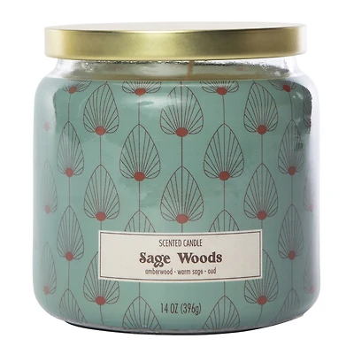 14oz scented jar candle