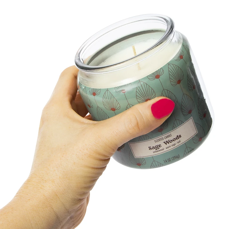 14oz scented jar candle