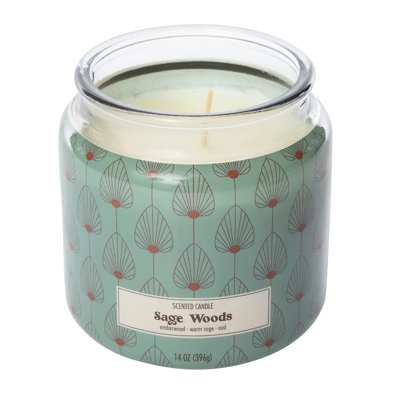 14oz scented jar candle