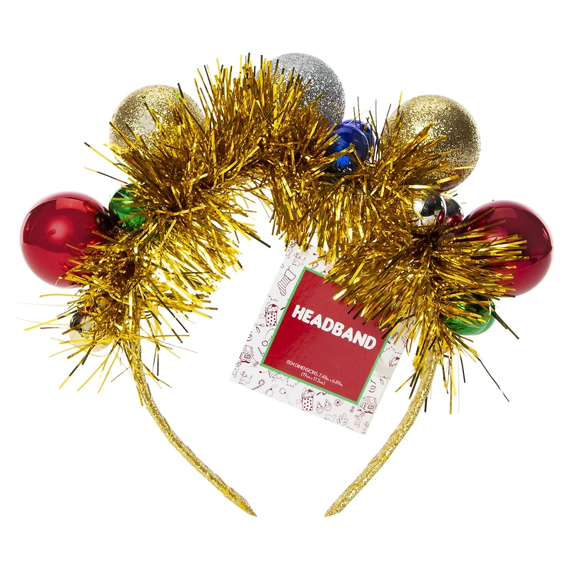 christmas ornament headband
