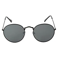 ladies mirrored round sunglasses