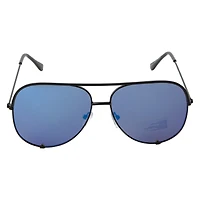 ladies mirrored aviator sunglasses