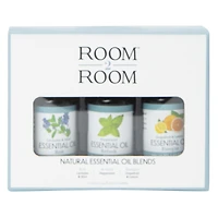 natural essential oil blends for rest & energy 3-pack