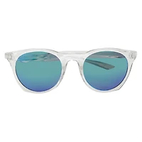 ladies rounded mirror sunglasses