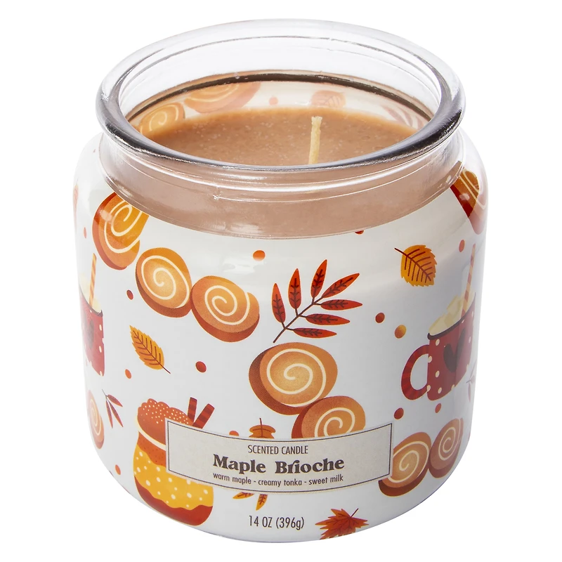 maple brioche scented candle 14oz