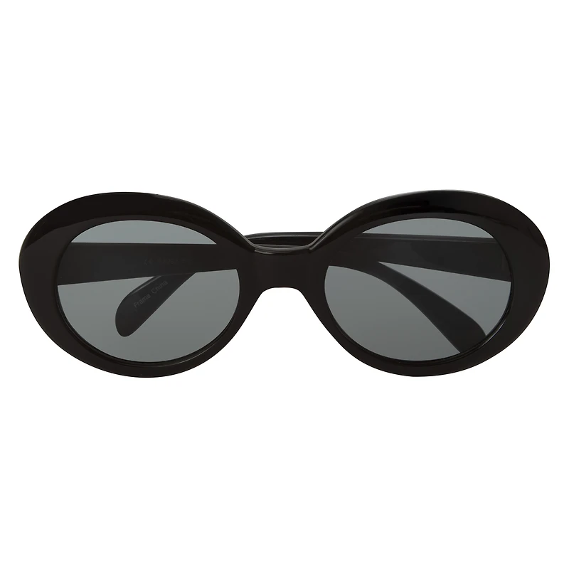 ladies retro oval sunglasses