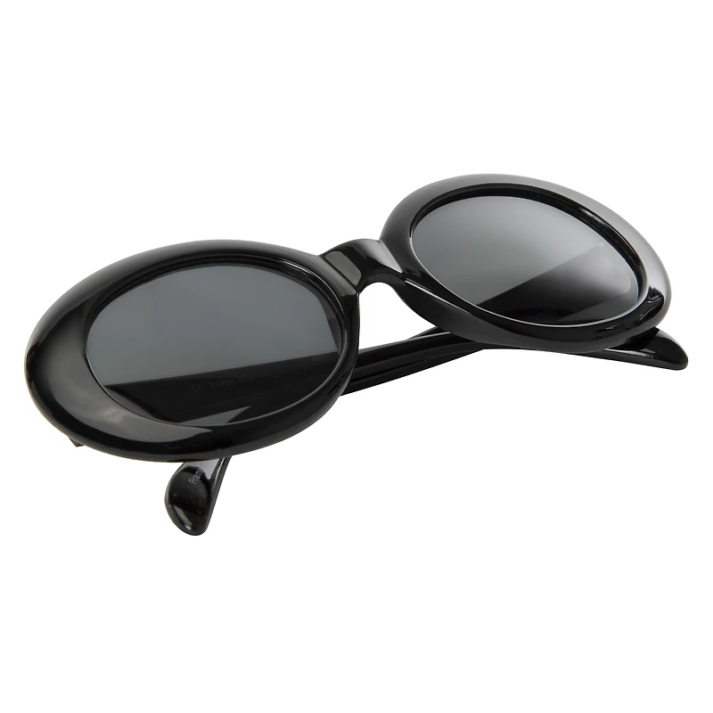 ladies retro oval sunglasses
