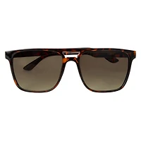 Mens Retro Navigator Sunglasses - Tortoise