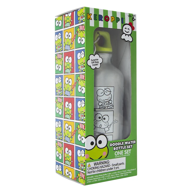 Keroppi™ Doodle Water Bottle Set
