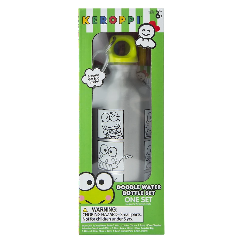 Keroppi™ Doodle Water Bottle Set