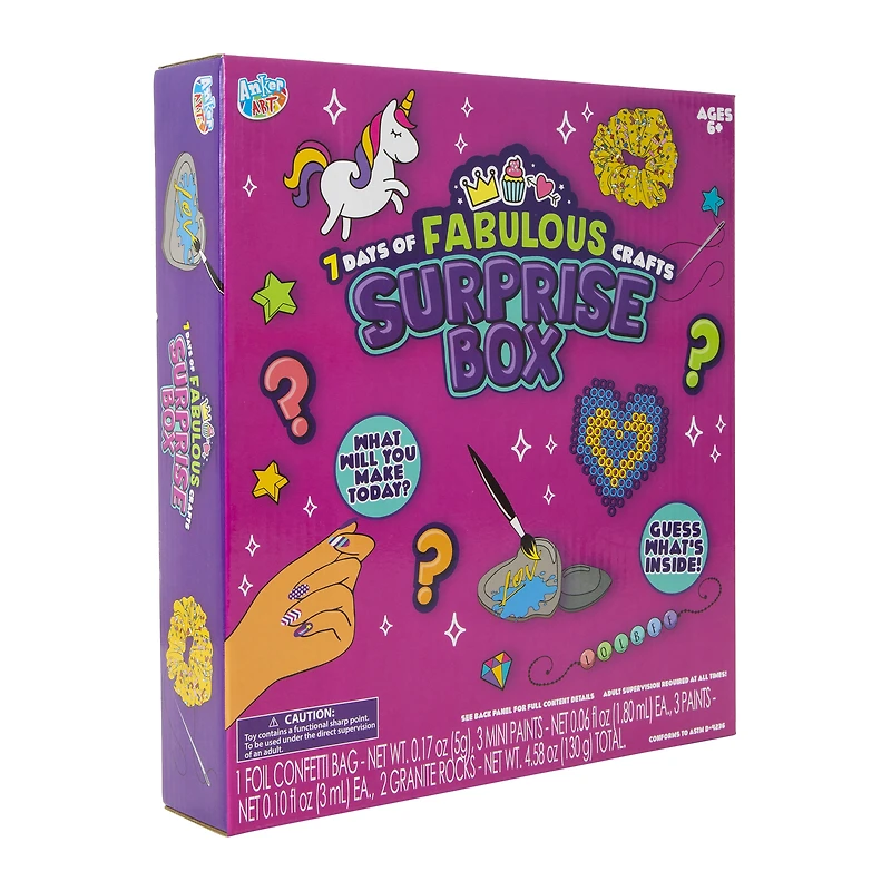 7 days of crafty activities surprise box