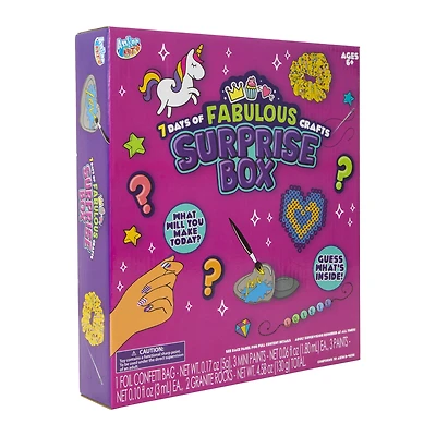 7 days of crafty activities surprise box