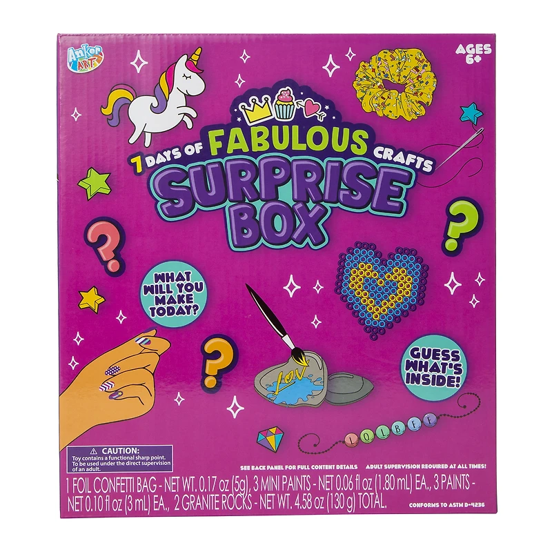 7 days of crafty activities surprise box