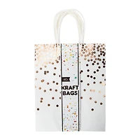 medium decorative kraft bags 10in x 7.95in 6-count