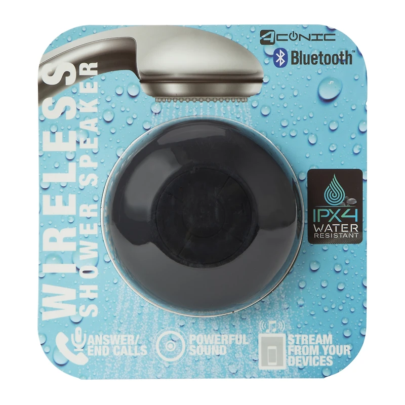wireless bluetooth® shower speaker