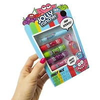 jolly rancher® flavored lip balm & gloss kit 6-piece - fruit mix