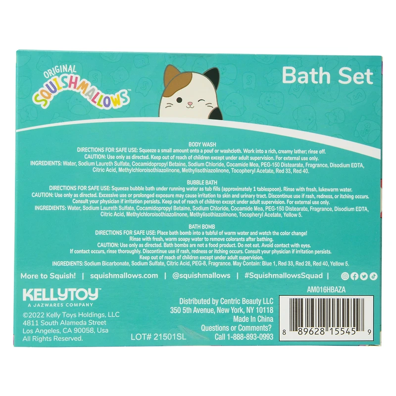 Bath Set 4-Piece - Squishmallows™
