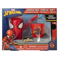 fun character kid's toothbrush set 3-piece