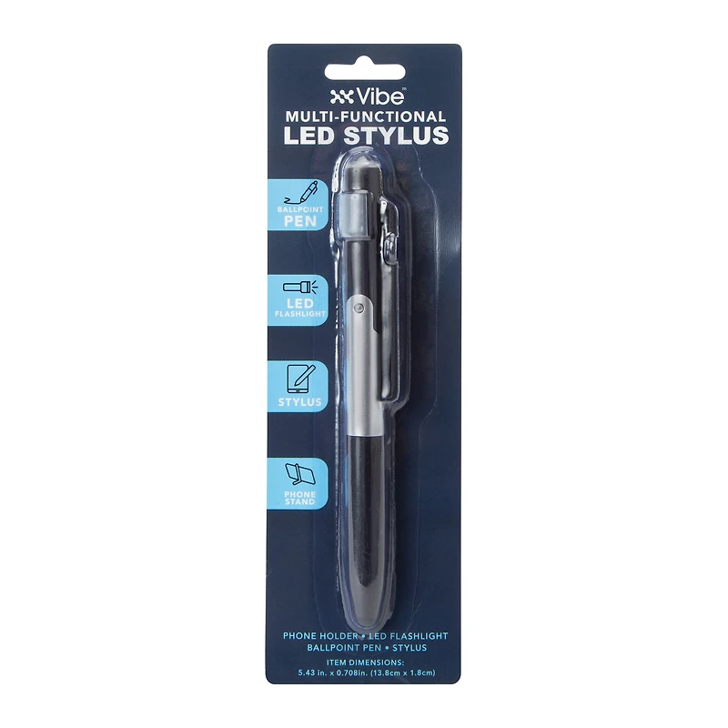 4-in-1 multi-functional stylus pen