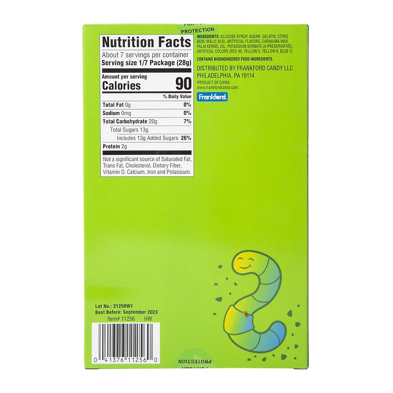 giant gummy worm 7.05oz