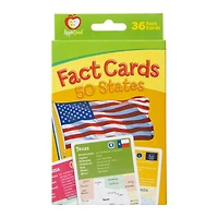 50 states fact cards 36-count