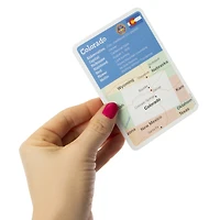 50 states fact cards 36-count