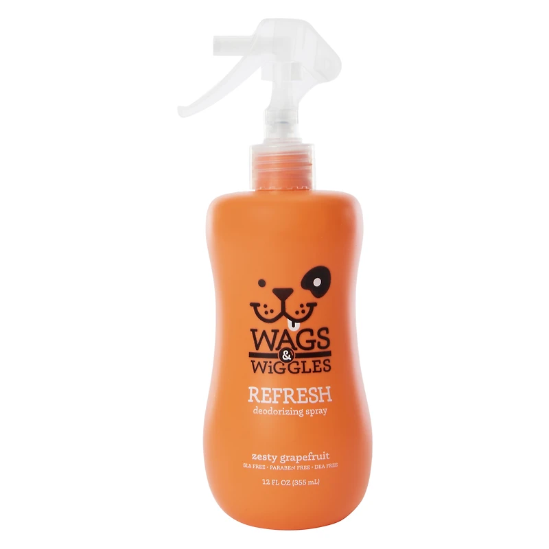 wags & wiggles zesty grapefruit refresh deodorizing spray 12 fl.oz
