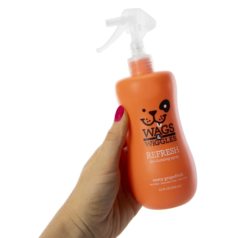 wags & wiggles zesty grapefruit refresh deodorizing spray 12 fl.oz