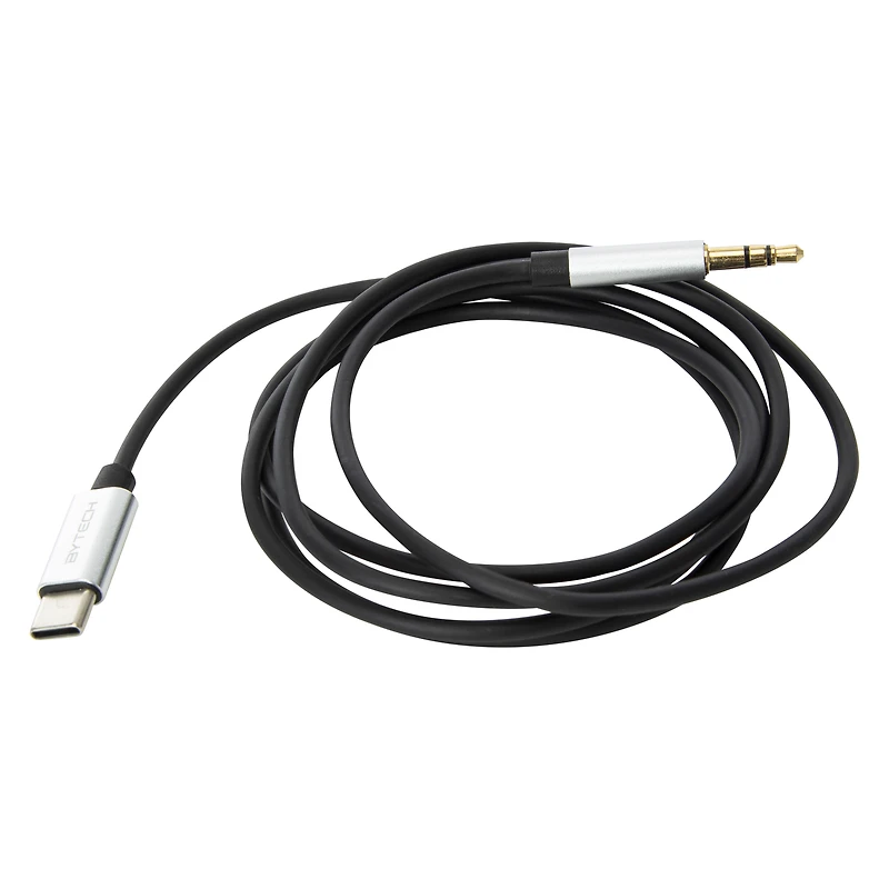 4ft USB-C to aux cable