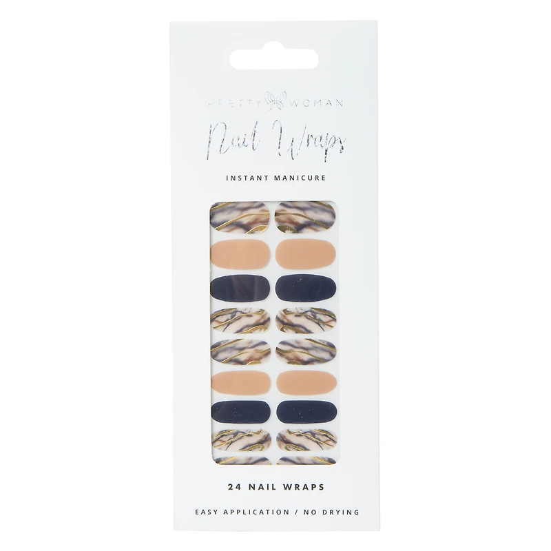 Pretty Woman Nail Wraps 24-Piece