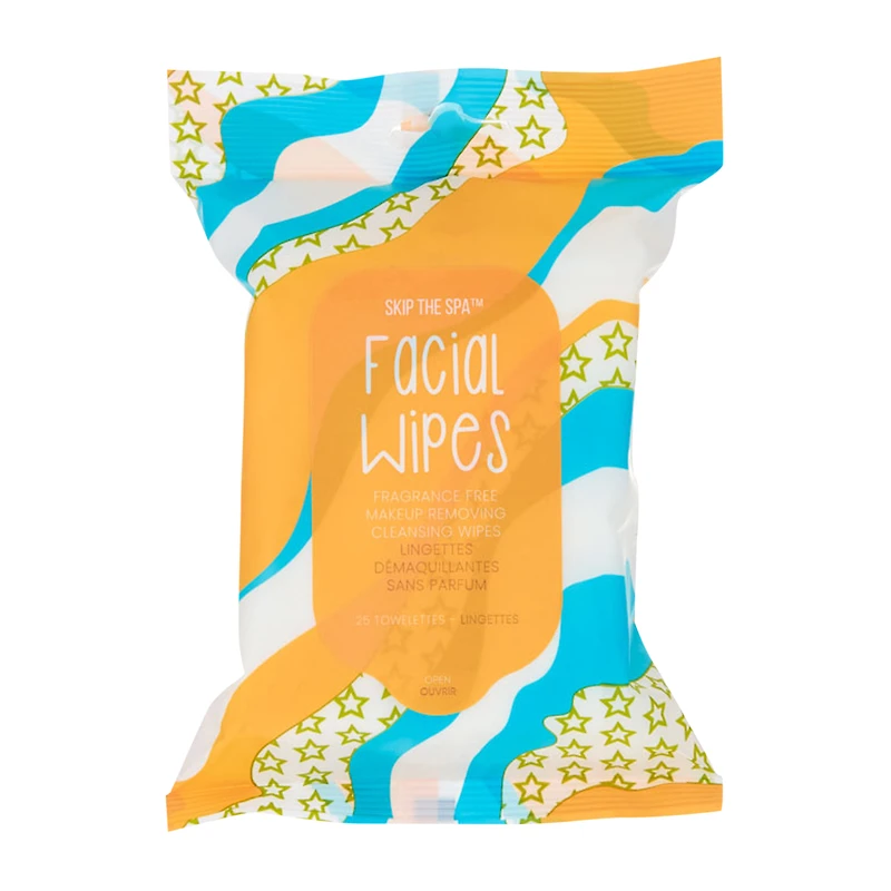 skip the spa™ fragrance-free makeup remover face wipes 25-count