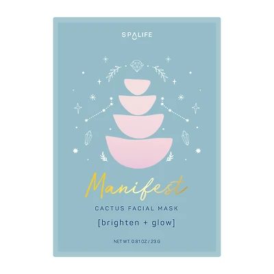 spa life™ cactus face mask 0.81oz