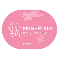 spa life™ mushroom oval face mask 0.81oz